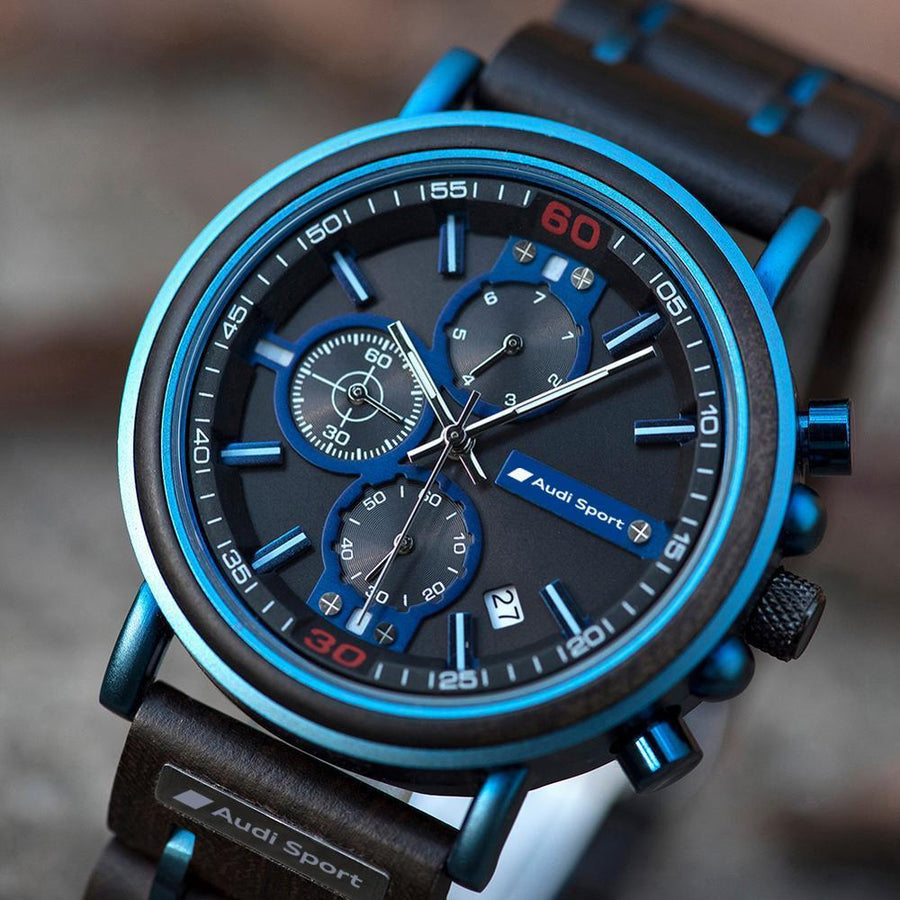 Audi Sport Watch - Blue Edition - AudiLovers