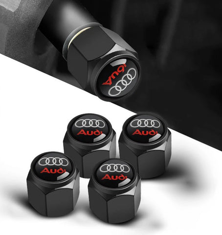 Audi Tire Airtight Caps (4 pieces)