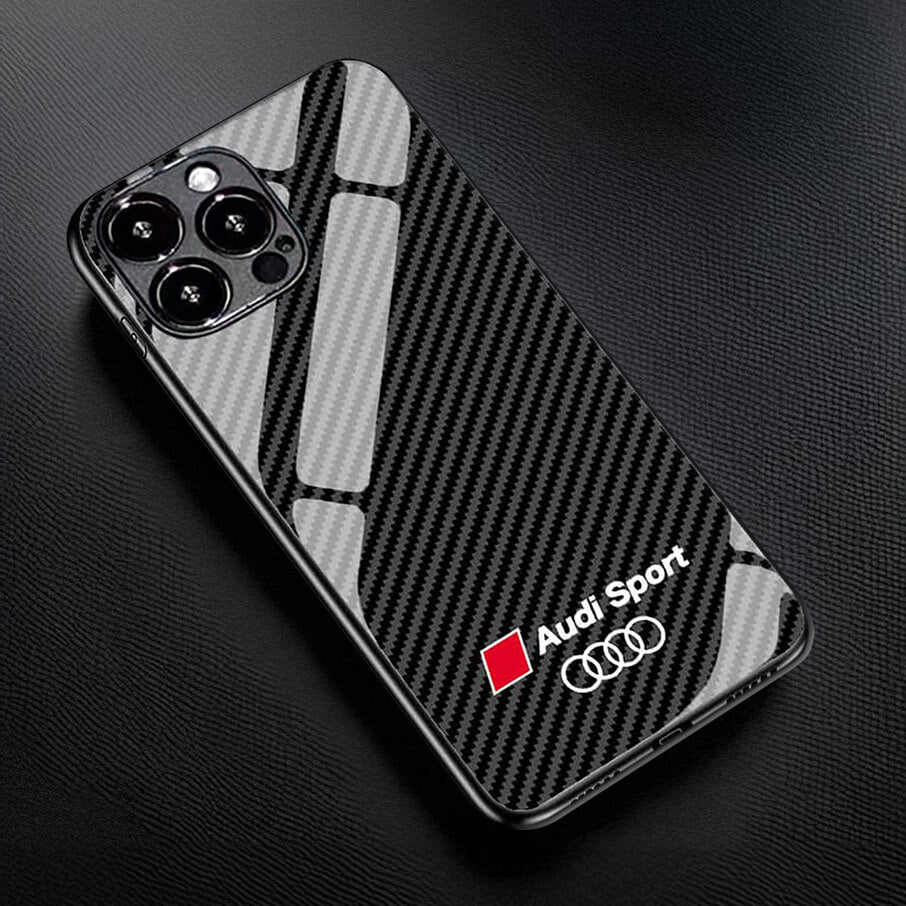 Audi Tempered-Glass Phone Case - AudiSport