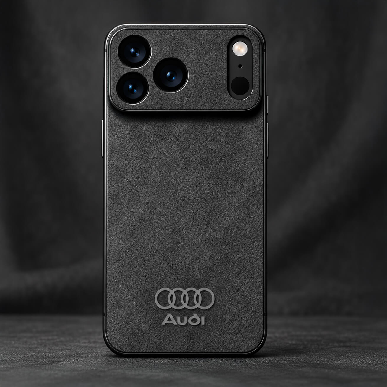 Audi Suede-Edition Alcantara Style Phone Case