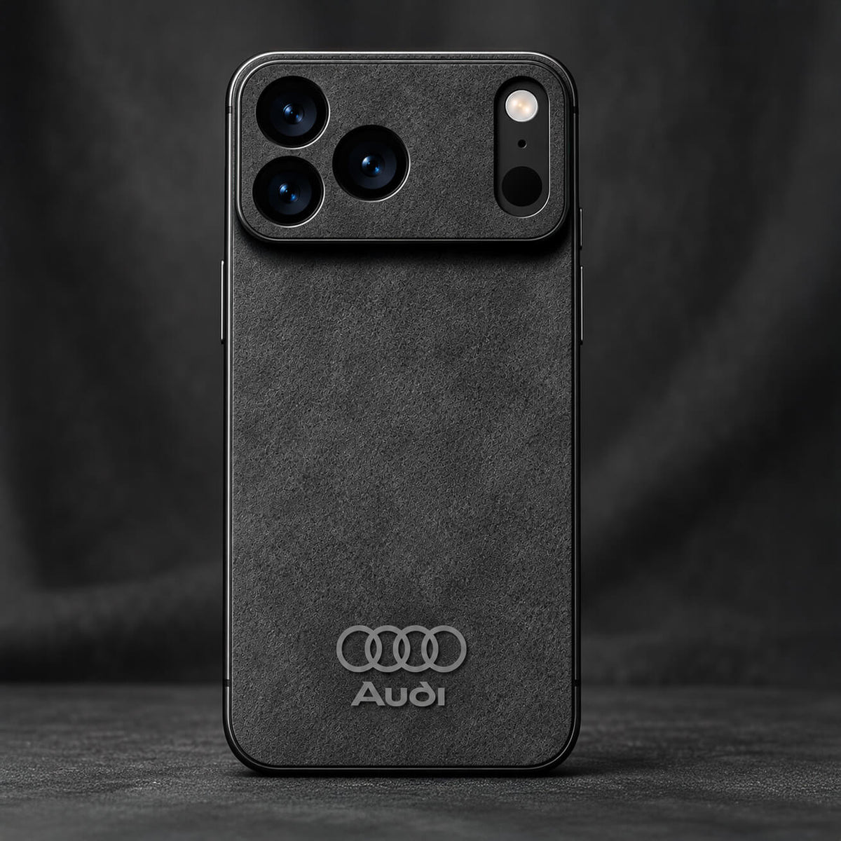 Audi Suede-Edition Alcantara Style Phone Case
