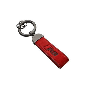 Limited-Edition Suede Keychain for Audi