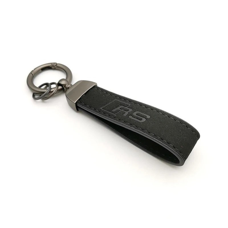 Limited-Edition Suede Keychain for Audi