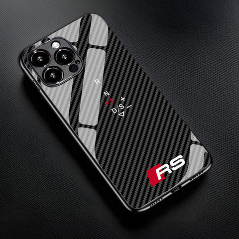 Audi Tempered-Glass Phone Case - RS Shifter