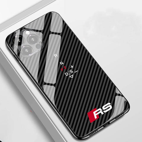 Audi Tempered-Glass Phone Case - RS Shifter