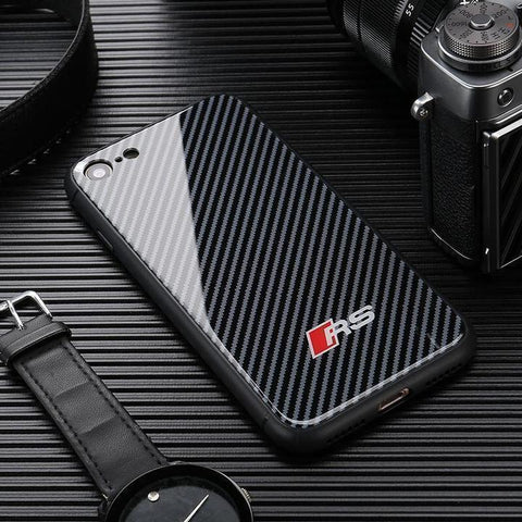 RS Carbon Fiber Style Phone Case
