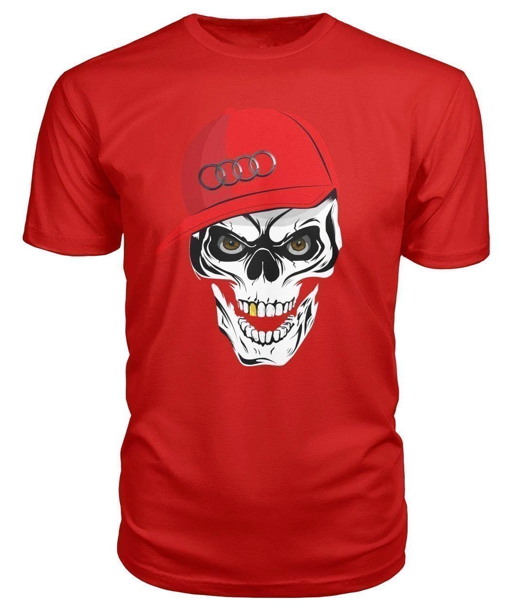 'Audi Skullcap' T-Shirt - AudiLovers