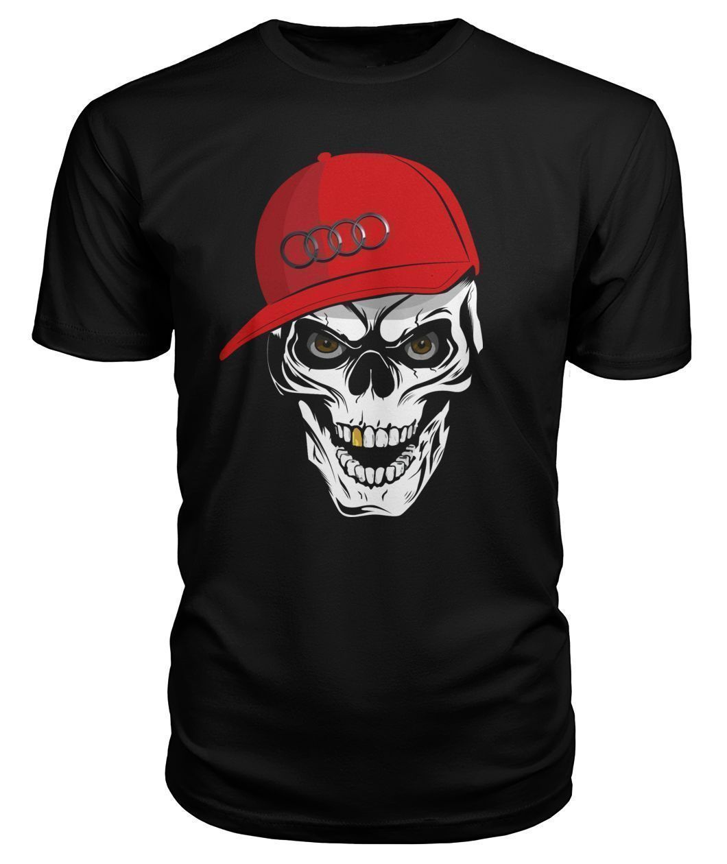 'Audi Skullcap' T-Shirt - AudiLovers