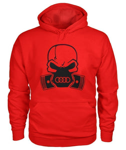 'Audi Piston Skull' Hoodie - AudiLovers