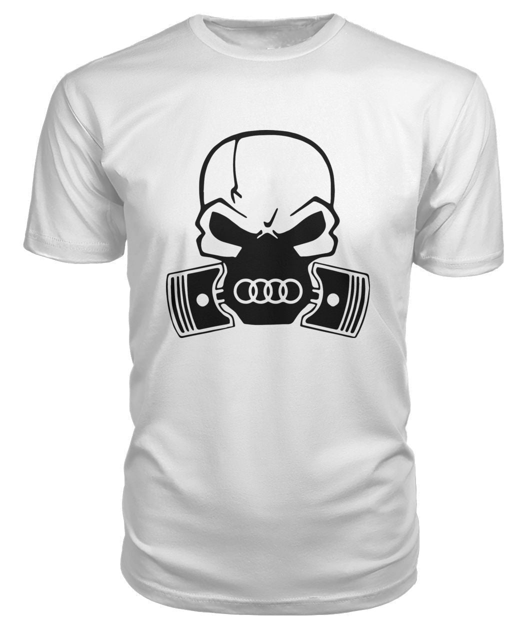 'Audi Piston Skull' Tee - AudiLovers