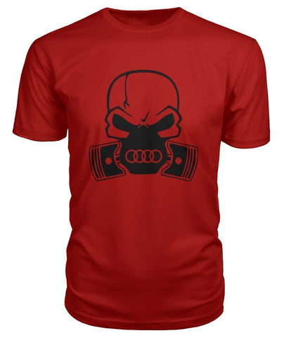 'Audi Piston Skull' Tee - AudiLovers