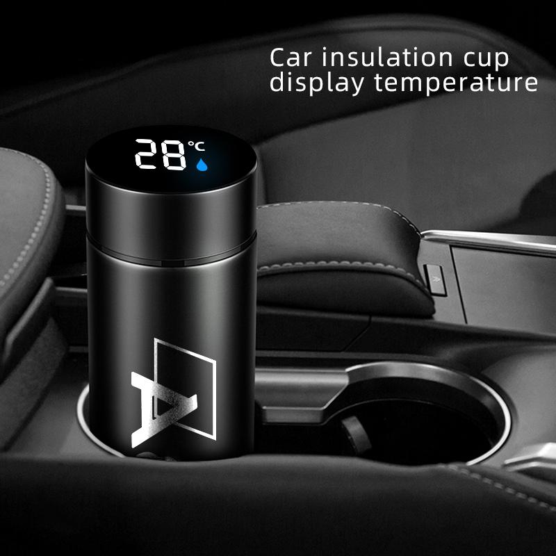 Audi Smart Thermos Cup with Temp Display