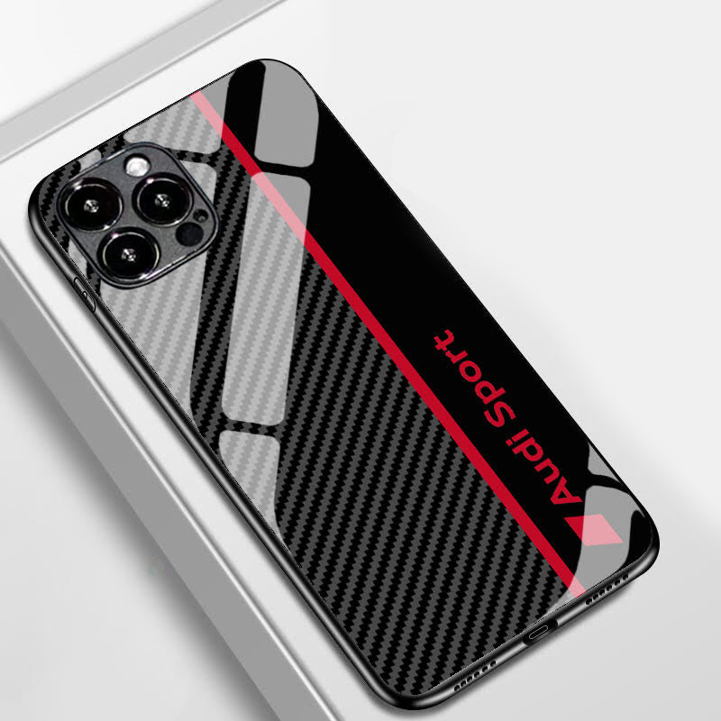 AudiSport Carbon Fibre Style Phone Case