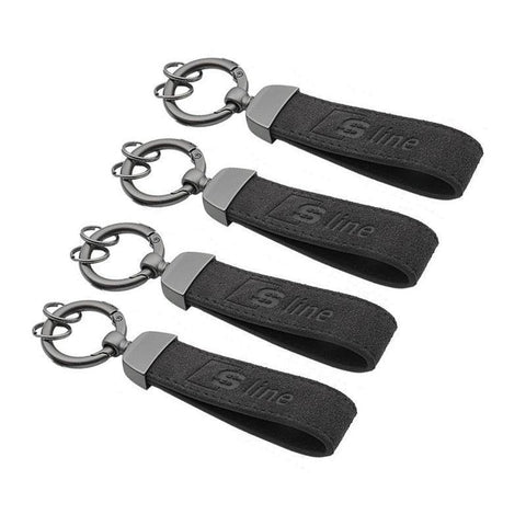 Limited-Edition S-Line Suede Keychain - AudiLovers