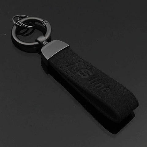 Limited-Edition S-Line Suede Keychain - AudiLovers