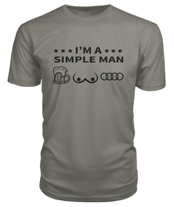 'I am a Simple Man' Tee - AudiLovers