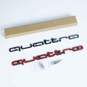 Quattro Badge for Front Grille