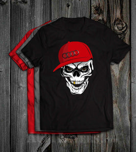 'Audi Skullcap' T-Shirt - AudiLovers