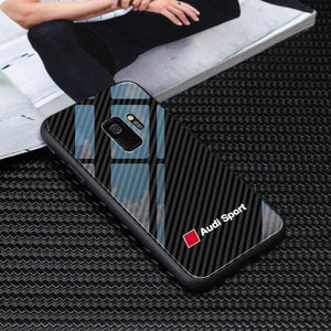 Audisport Carbon Fiber Style Phone Case - AudiLovers