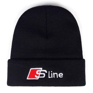 S-Line Embroidery Beanie - AudiLovers