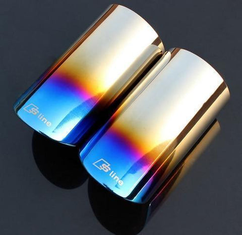 Audi S-line Exhaust Pipes - AudiLovers
