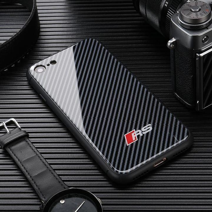 RS Carbon Fiber Style Case For Iphone & Samsung - AudiLovers